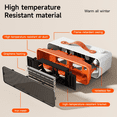 thumbnail image 2 of Black Friday : 700W Compact Space Heater with Adjustable Knob, Energy Efficient Portable Heater with Fast Heating & Safety Protection, 2 of 5