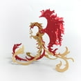 thumbnail image 5 of Mythical Phoenix 3D Metal Model Kit | 28+PCS DIY Assembly with Red & Golden Finish | Cultural Desk Art for Adult Collectors, 5 of 7