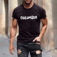 thumbnail image 2 of WEAIXIMIUNG T-Shirt Imprimé Thème Ville Mode pour Hommes Saint-Valentin Décontracté Confortable, 2 of 4