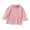 Z1Pink, variant on Trendfront Girls T Shirt Toddler Scalloped Peter Pan Collar Long Sleeve Ruffle Solid Color Cute School Uniform Blouse Tops