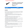 thumbnail image 2 of Spark Plug Boot - Compatible with 2005 - 2007 Ford Freestyle 3.0L V6 DOHC 2006, 2 of 2