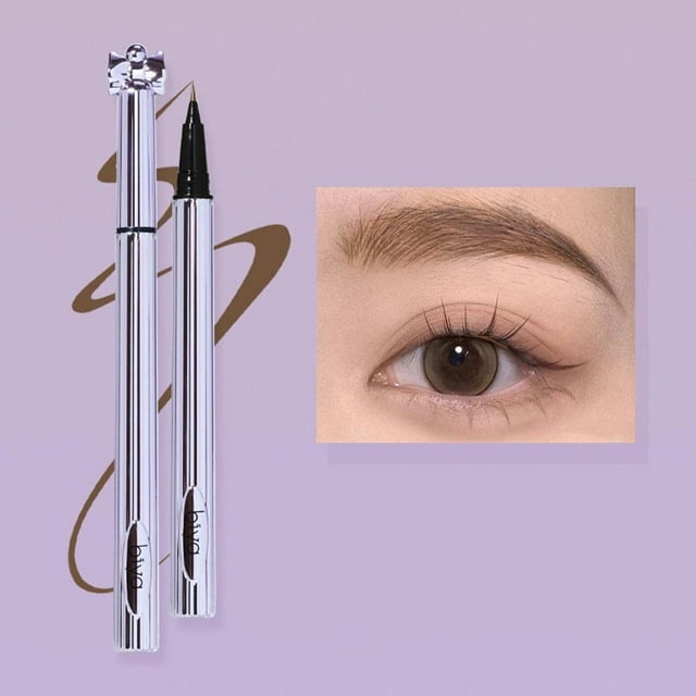 SharkTRUE Precise & Long-Lasting Liquid Eyebrow Pencil: Easy For Beginners, Waterproof & Smudge-Resistant