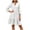*White, variant on VBVC Women's Gingham V Neck 3/4 Sleeve Mini Dress , Ladies' Ruffle Bell Sleeve Casual A Line Dress , Summer Casual Tiered Plaid Dress For Women,Black,S-2XL