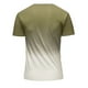 thumbnail image 3 of pstuiky Mangas cortas para hombre, Camisas casuales de manga corta con cuello redondo y degradado de color liso para hombre ropa de hombre xl, 3 of 5