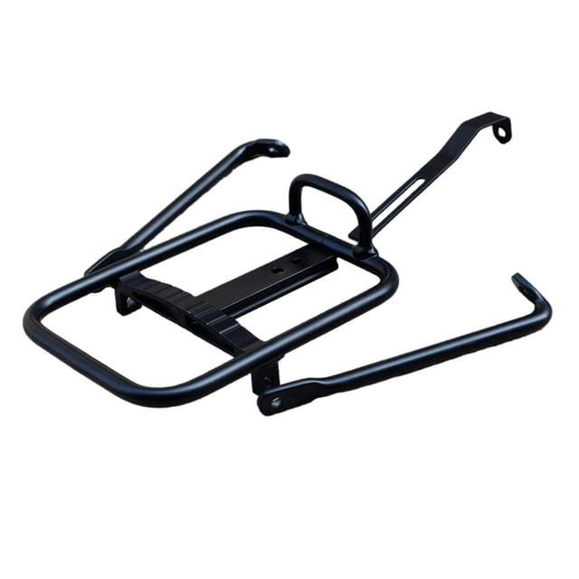 Maoww Carrier Bicycle Cargo Rack Pizza Black Bikes Rack Adult Bike Folding Front Black 18x13cm