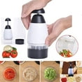 thumbnail image 4 of Multifunction Garlic Triturator Food Chopper, Vegetable Triturator Food Slicer Chopper, Fruit Vegetable Grater Gadget, Mini Chopper For Salads, 4 of 7