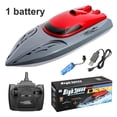 thumbnail image 2 of 2.4G Remote Control Boat, High Speed Rc Racing Boat for Pools Lakes with Dual Motors And Anti-Collision Design, 2 of 3