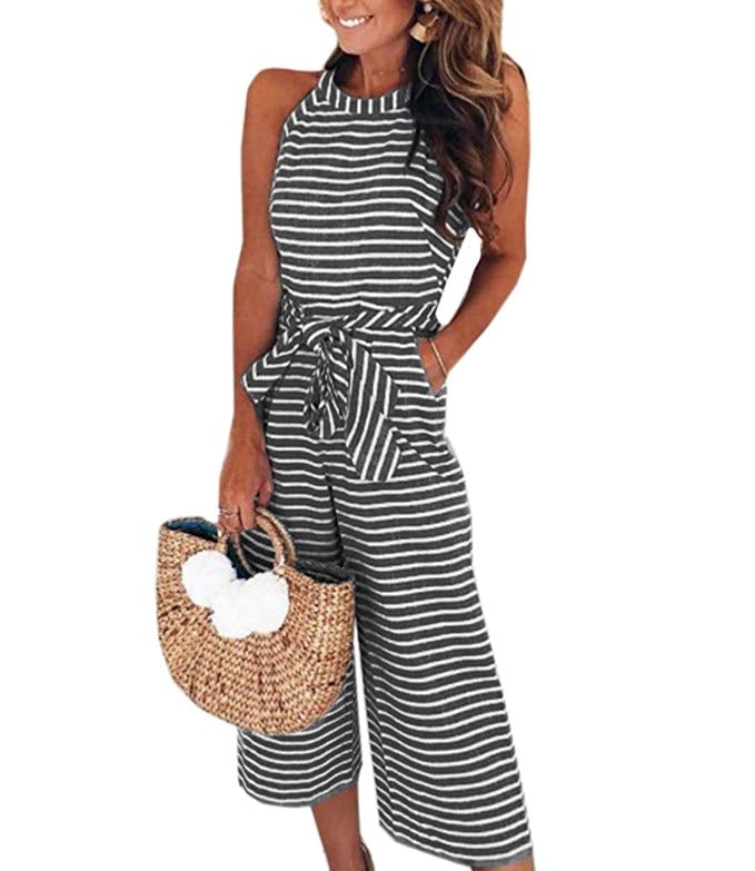 sleeveless pants romper