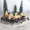 thumbnail image 4 of Cortadores de galletas de Navidad, cortadores de galletas 3D para niños, cortadores de galletas de acero inoxidable de 8 piezas, cortadores de galletas Fokelyi LN-1373, 4 of 6