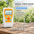 Subsurface Dynamometer Card Digital Force Gauge Push and Pull Meter Dynamometer, 0.65LB 3N, Tension ...
