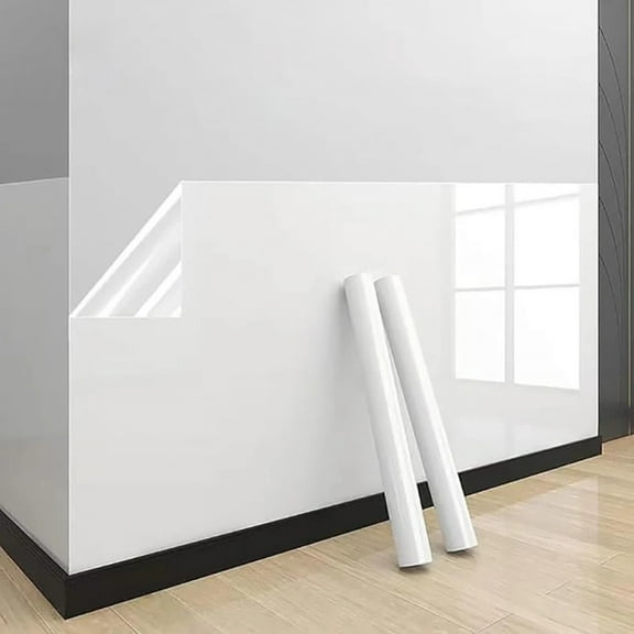 Transparent and detachable anti oil contact protective film bedroom wall sticker kitchen wall electrostatic wallpaper