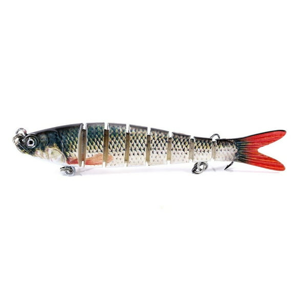 Kayannuo Christmas Items 1PC Fishing Lures 10CM Plastic Hard Bass Baits 10 Colors Lures