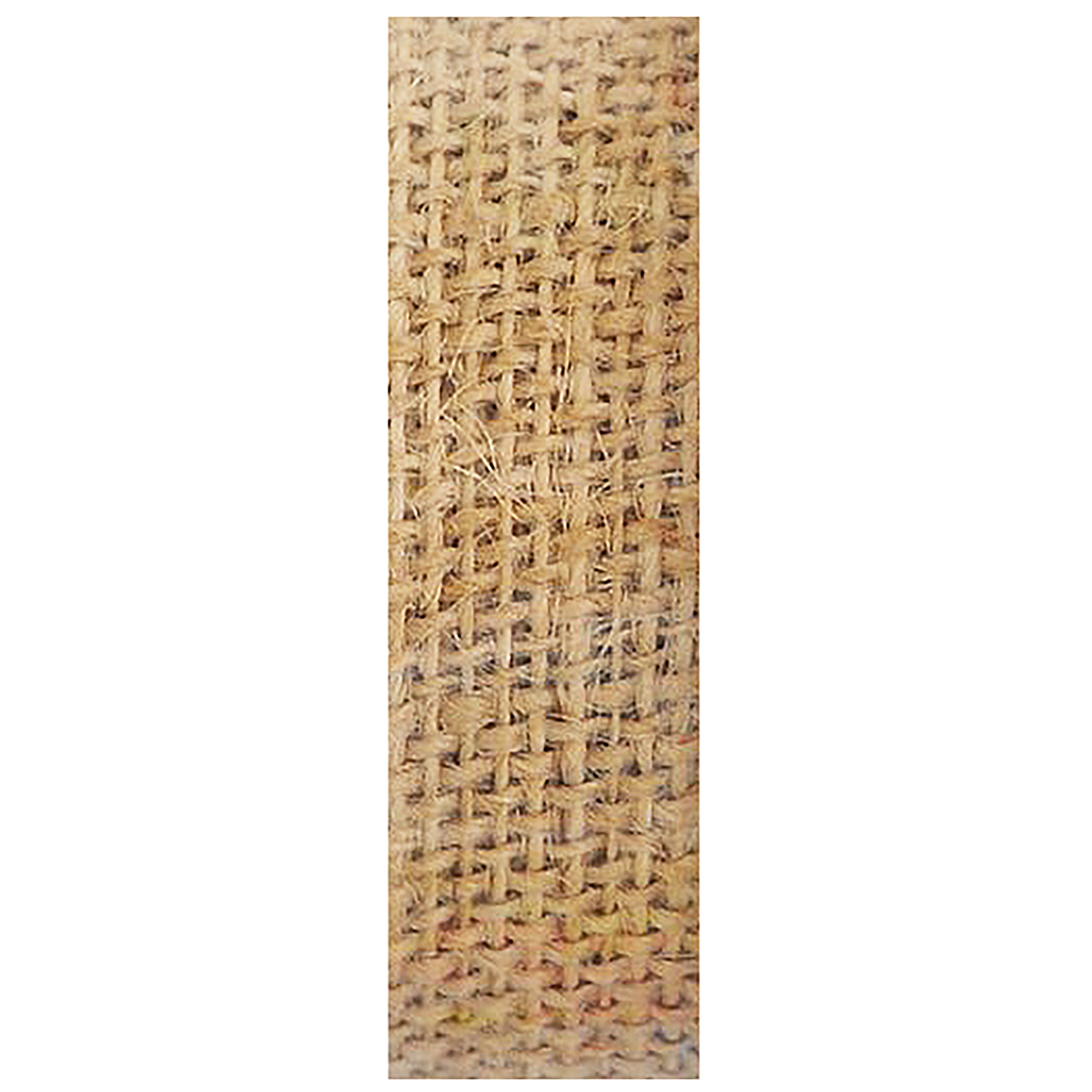 Simplicity Trim, Natural 5/8 inch Jute Stripe trim great for apparel, costumes, home decorating, and crafts, 3 Yards, 1 Each