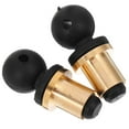 thumbnail image 5 of Masteelf  2 Pcs Wine Toppers Stopper Decorative Stoppers for Bottles Golden, 5 of 8