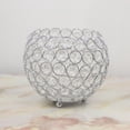 thumbnail image 3 of Yoone Decorative Candle Holder Beautifully Charming Inlaid Rhinestones Candle Container Household Supplies, 3 of 5