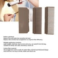 thumbnail image 4 of 2Pcs Hair Straightener Comb Dense Teeth Lightweight Compact Reduce Frizz Hair Styling Comb for Home Salon Use, 4 of 7