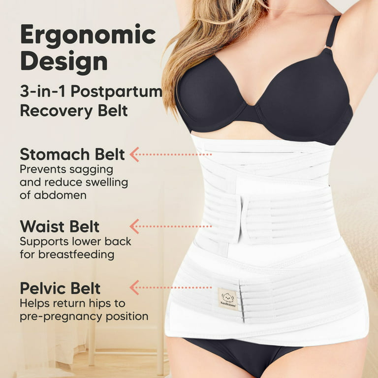 Nebility 3 In 1 Maternity Belly Band Wrap for Pregnancy Postpartum Waist  Trainer C Section Recovery Support Belt for Women (Small, Beige) :  : Clothing, Shoes & Accessories