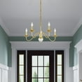 thumbnail image 6 of Livex Lighting - Windsor - 5 Light Chandelier in Traditional Style - 24 Inches, 6 of 11