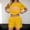 Yellow, variant on MAIHAN Theme Park Outfits for Women Spring Outfits for Women 2026 Shirt and Short Outfit Shorts Sets Women 2 Piece Outfits Plus Size Outfits for Curvy Women