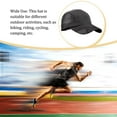 thumbnail image 4 of Summer Men Hat Clothing Accessory Sunshade Adjustable Sport Headgear Outdoor Summer Breathable Quick Drying Mesh Baseball Caps, 4 of 8