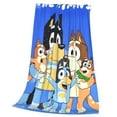 thumbnail image 7 of Lsque Bluey Pattern Fuzzy Fleece Throw Blanket Extra Large,Super Soft,Fluffy and Warm Blankets for Couch,Bed,All Season Use (60"x50"), 7 of 7