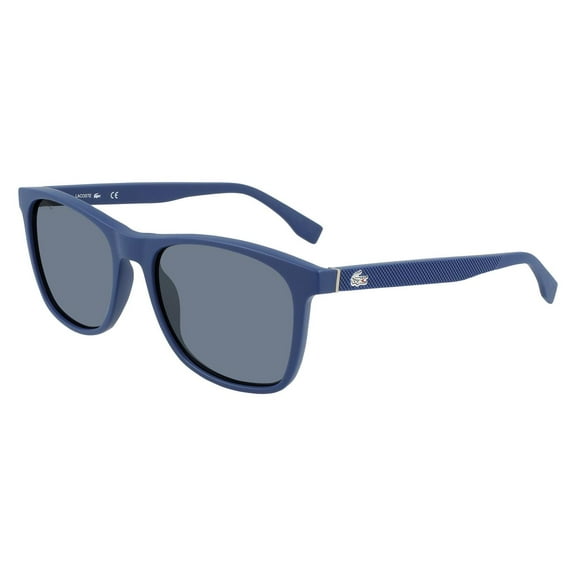 Lacoste L860SE Full Rim Rectangle Blue Matte Sunglasses
