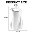 thumbnail image 2 of Máscara de protección solar de seda de hielo de verano, sombrero para el sol de cara completa para exteriores, toalla facial ligera y transpirable con orificio para gafas, 2 of 5