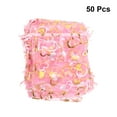 thumbnail image 2 of EeaseMX 50 bolsas de organza con cordón para dulces, bolsas de regalo con diseño de corazón para niños (rosa), 2 of 7