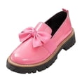 thumbnail image 2 of Bkhluea Women Patent Bow Chunky Platform Loafers Slip On Comfortable Footwear For Office Work Daily Casual Outdoor Activities, 2 of 7