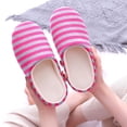 thumbnail image 2 of Pantuflas cálidas de algodón para interiores, de otoño e invierno, con piso de madera, para apartamentos, de gran altura, 2 of 6