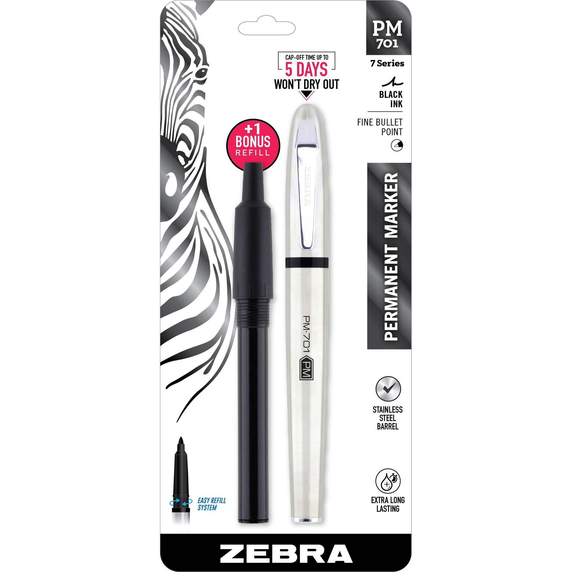 Fine Bullet Tip PM701 Permanent Marker