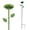 Green, variant on Flower Bird Bath Bee Watering Station Bee Cups For Garden Metal Flower Garden Stake Bee Bath Butterfly Bath Flower Garden Stakes Bird Bath Metal Flower Garden Stakes Bird Bath