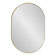 thumbnail image 3 of Kate and Laurel Rollo Capsule Framed Wall Mirror, Gold 20x30, 3 of 9