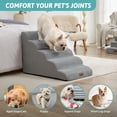 thumbnail image 4 of Dog Stairs for Small Dogs .” H Pet Step with Leakproof Cover High Density Foam Cat Ramp for Couch Sofa or Chair Lightweight Durable Comfort .x.x Step, 4 of 8