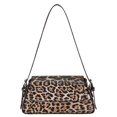 thumbnail image 1 of Bolso de cuero de PU para axila impermeable para mujer Color sólido estampado de leopardo Y2K bolsos de viaje, 1 of 9
