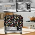 thumbnail image 5 of FOR U DESIGNS Dog Paw Bone Print Microwave Oven Dust Cover Wear-Resistan Lid for Air Fryer Toaster Oven Dust-Proof Microwave Oven Folding Covers, 20.9 x 15.7 x 12.4 inches-L, 5 of 8