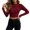 Wine, variant on Womens Tshirts Long Sleeves Crew Neck Slim Fit Basic Tees Casual Fall Outfits Womens Tops Size S