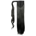 thumbnail image 2 of SAYFUT 18" 24" Long Straight/Curly Wrap Around Ponytail Hair Extensions, 2 of 3