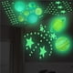thumbnail image 4 of Pegatinas De Pared Brillantes En Caja, Tarjeta De Planeta Luminosa, 100 Uds., Estrellas Fluorescentes, Decoración De Habitación De Niños, Poste De Pared Luminoso Estéreo Sweethay HA020918-00, 4 of 7