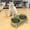 B, variant on Txlpkdyx Ergonomic Tilted Double Dog Bowls,304 Stainless Steel Raised Feeder Stand for Small to Medium Dogs & Cats,Neck-Friendly Food & Water Station