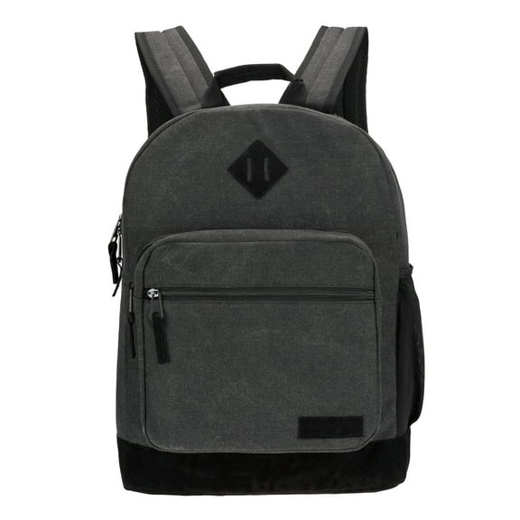 Wrangler Yellowstone Backpack, Classic Logo Resistant Padded Notebook Sleeve, All Ages, Dark Gray