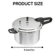 thumbnail image 2 of ACDANC 7qt Stovetop Natural Finish Basic Pressure Cooker - Silver, 2 of 7