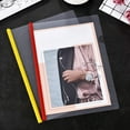thumbnail image 3 of 10pcs Plastic Document Folders Sliding Bar Clips File Folders for Home Office, 3 of 6