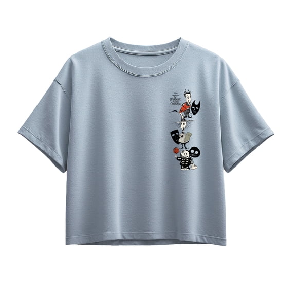 The Nightmare Before Christmas - Shock Lock Barrel - Youth Girls Boxy T-Shirt
