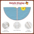 thumbnail image 3 of Rateoe Cute Ducky Pattern Christmas Tree Skirt with Ties, Christmas Tree Decorations, Farmhouse Christmas Decor Xmas Holiday Decorations-48", 3 of 6