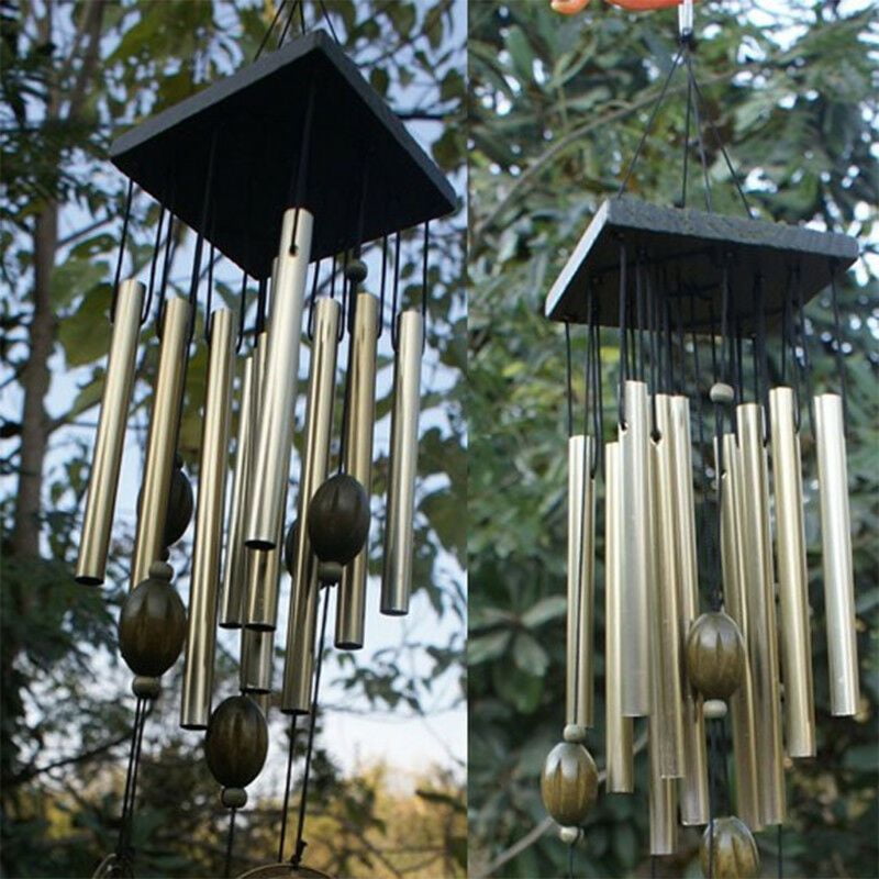 33inch Long Wind Chimes Aluminum Hanging Home Ornament Outdoor Garden Yard Decor 