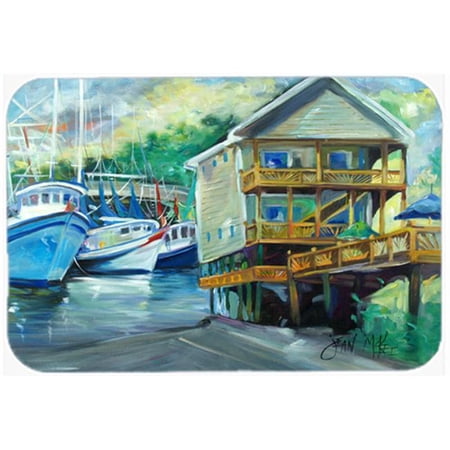 Ocean Springs Harbour Landing Glass Cutting Board- Large