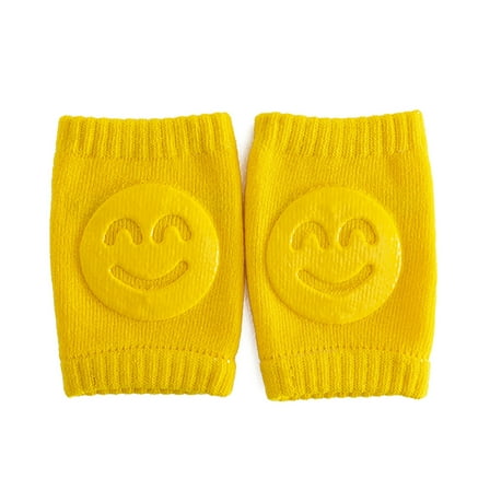 Laikoutd 1 Pair Baby Crawling Anti-Slip Kneepads Infants Elbow Cushion
