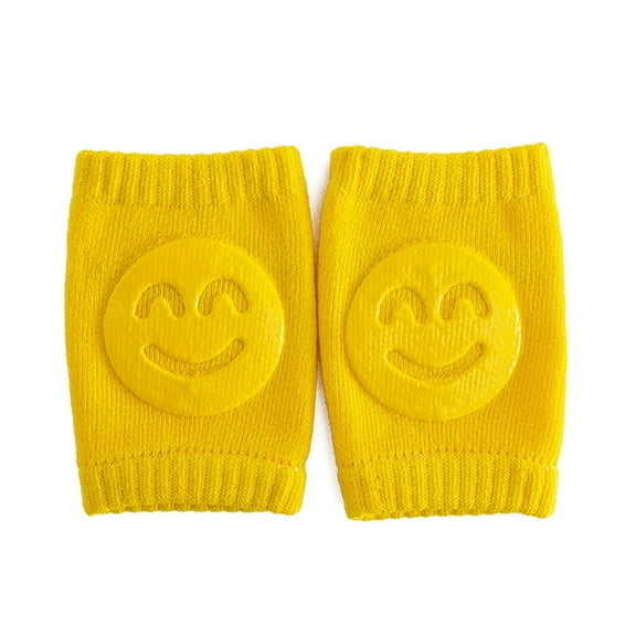 Laikoutd 1 Pair Baby Crawling Anti-Slip Kneepads Infants Elbow Cushion