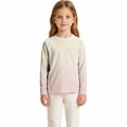 thumbnail image 4 of Boys Girls Sun Protection Swim Shirts,Long Sleeve Gradient Pattern Rash Guards,Suitable for Beach,Pool and Water Sports, 4 of 5